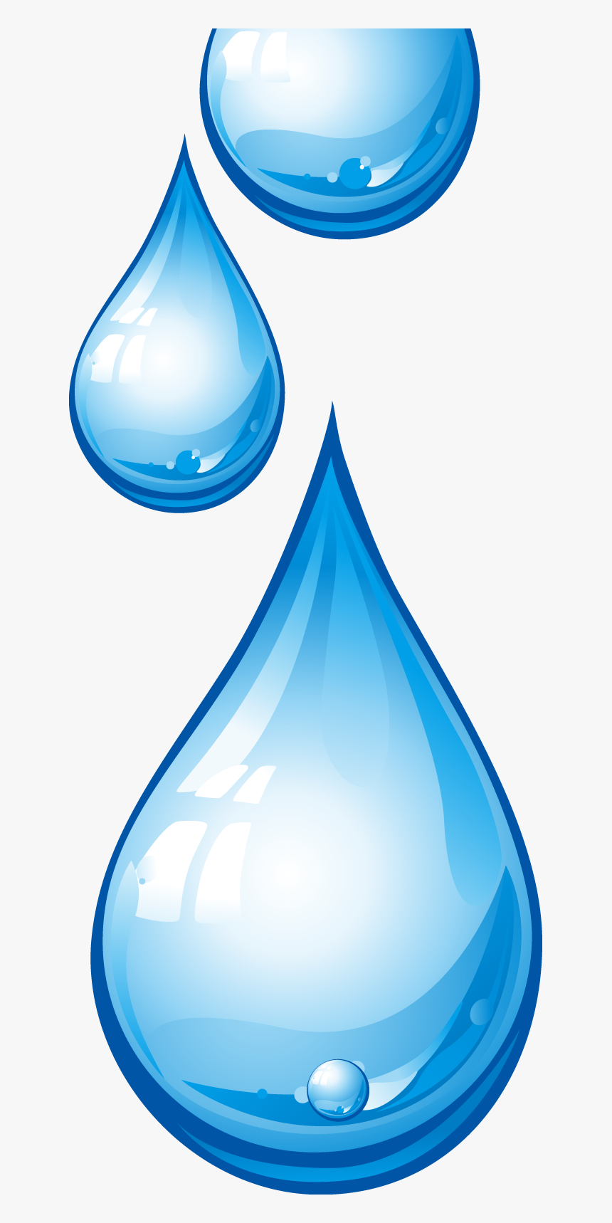 Drop Water Euclidean Vector - Tr