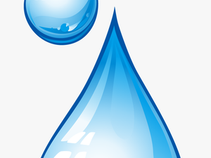 Drop Water Euclidean Vector - Transparent Water Drop Png