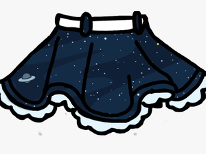 Transparent Skirts Clipart - Gacha Life Clothes Png