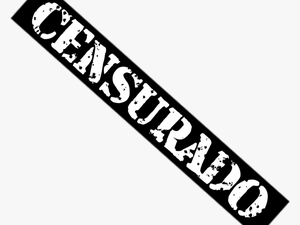 #censurado #censura #tarjapreta #tarja #preta @lucianoballack - Tarja Preta De Censura Png