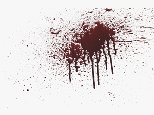 Blood Png Transparent Images - Realistic Blood Splatter Transparent