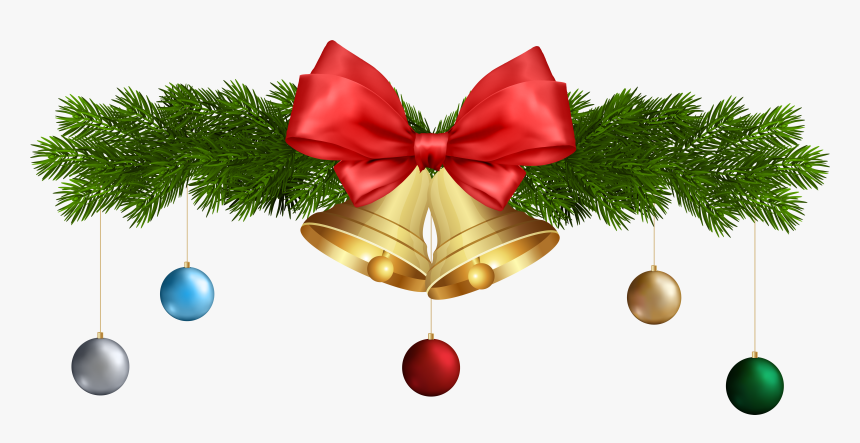 Christmas Ornament Jingle Bell Clip Art - Christmas Decor Png Transparent