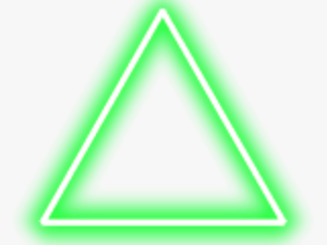 #green #neon #triangle #border #png #freetoedit - Red Neon Triangle Png