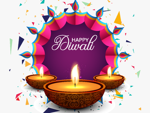 Happy Diwali Vector Background 