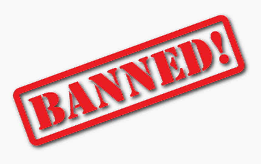 Banned Logo Png - Transparent Ba