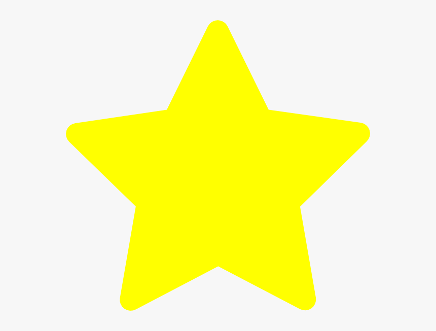 5 Yellow Star Png - Yellow Star Icon Png