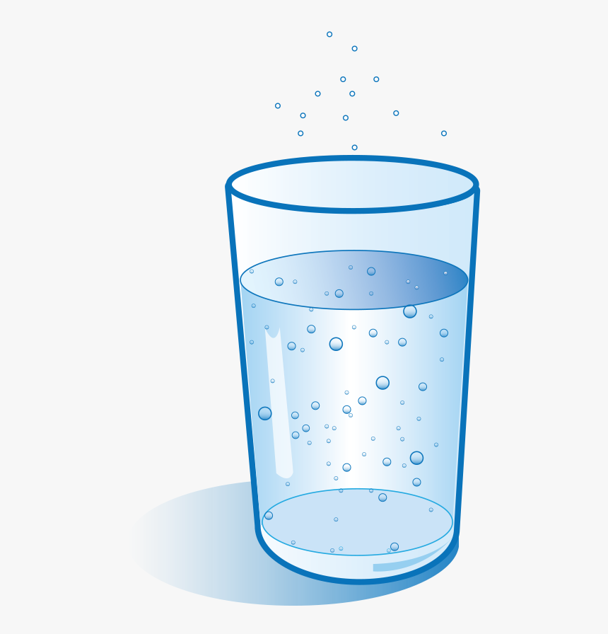 Cartoon Glass Of Water Png - Gla