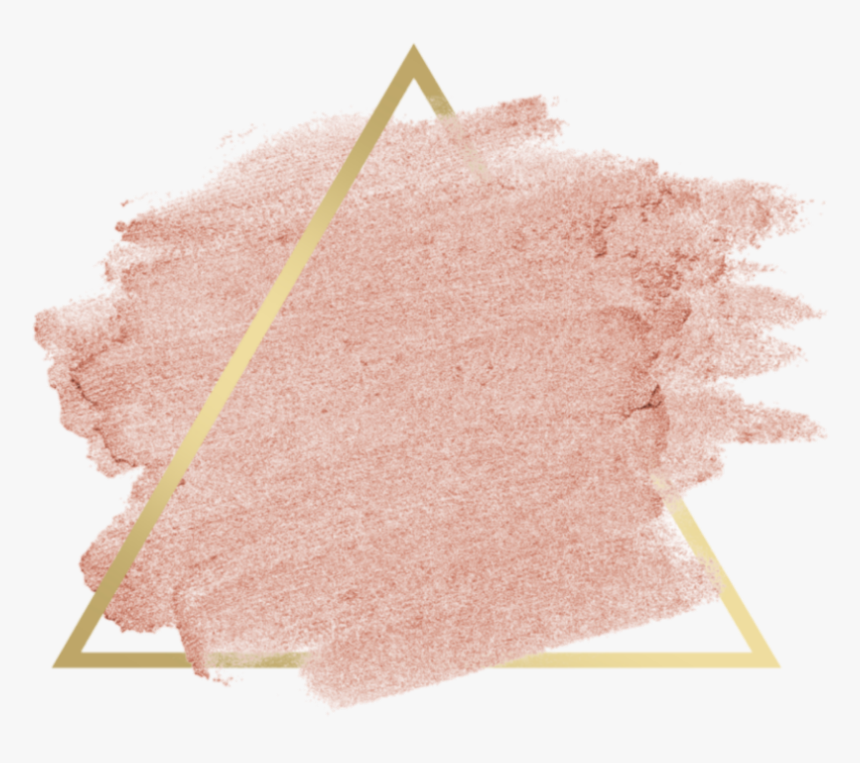 Transparent Grunge Brush Stroke Png - Rose Gold Brush Stroke Transparent Background