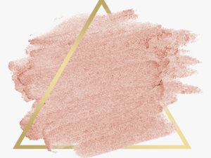 Transparent Grunge Brush Stroke Png - Rose Gold Brush Stroke Transparent Background