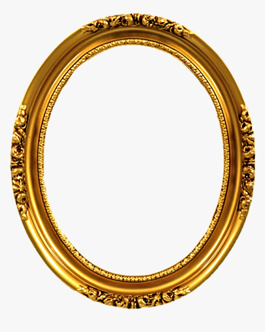 Gold Victorian Frame By Jeanicebartzen27 Png - Golden Oval Frame Png