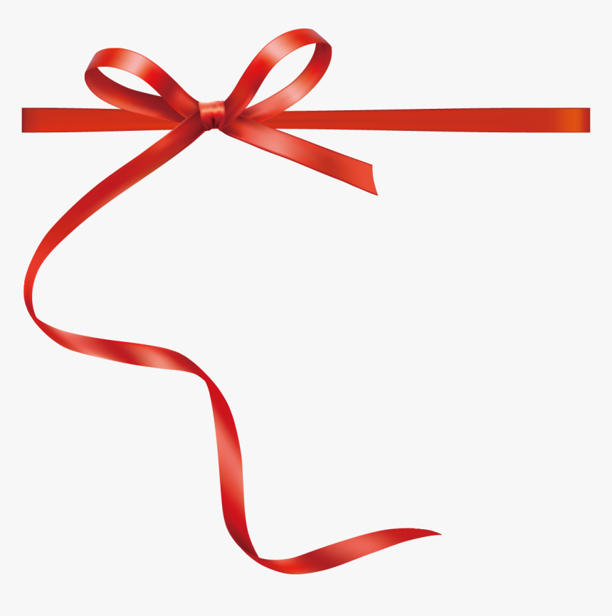 Transparent Gift Ribbon Png - Gift Ribbon Vector Free