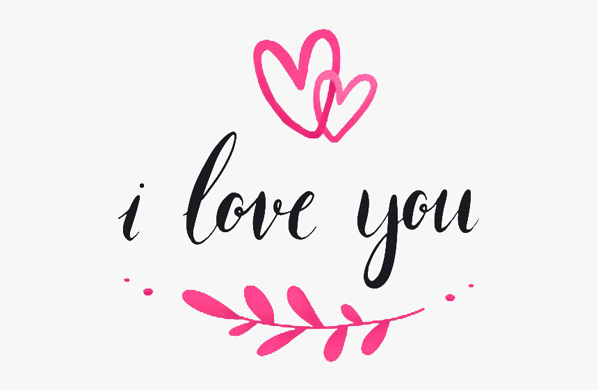 I Love You Png Images Hd - Love 