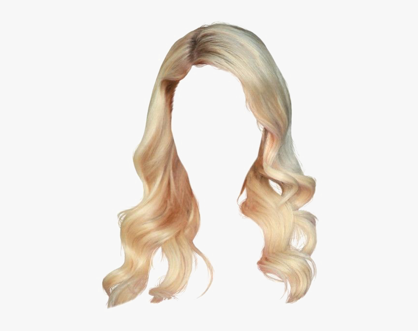 Blonde Wig Png - Transparent Blonde Hair Wig