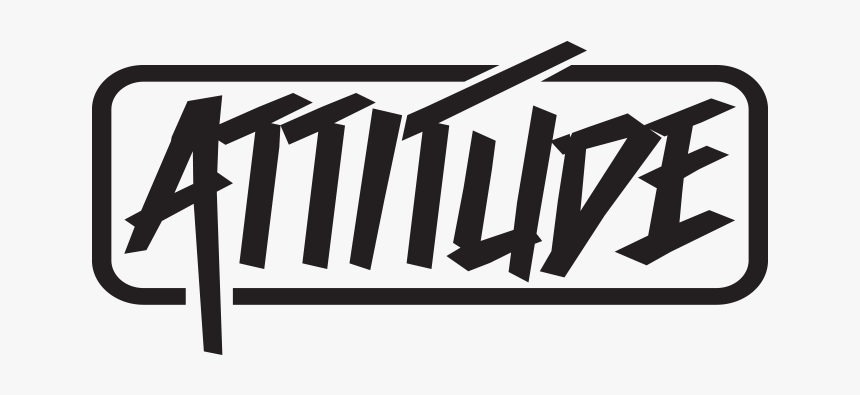 Text Logo Font Brand - Attitude 