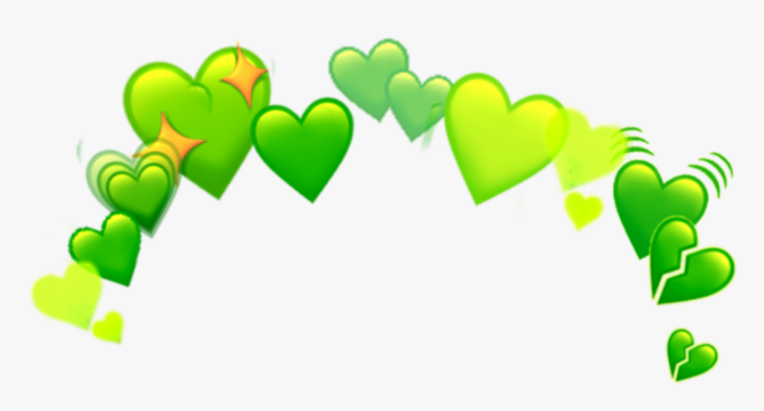 #emoji #emojis #hearts #heart #emojicrown #emojicrowns - Green Heart Emoji Edit