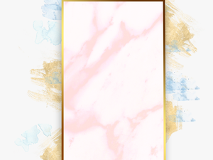 #brush #glitter #gold #pink #square #colorsplash #geometric - Visual Arts