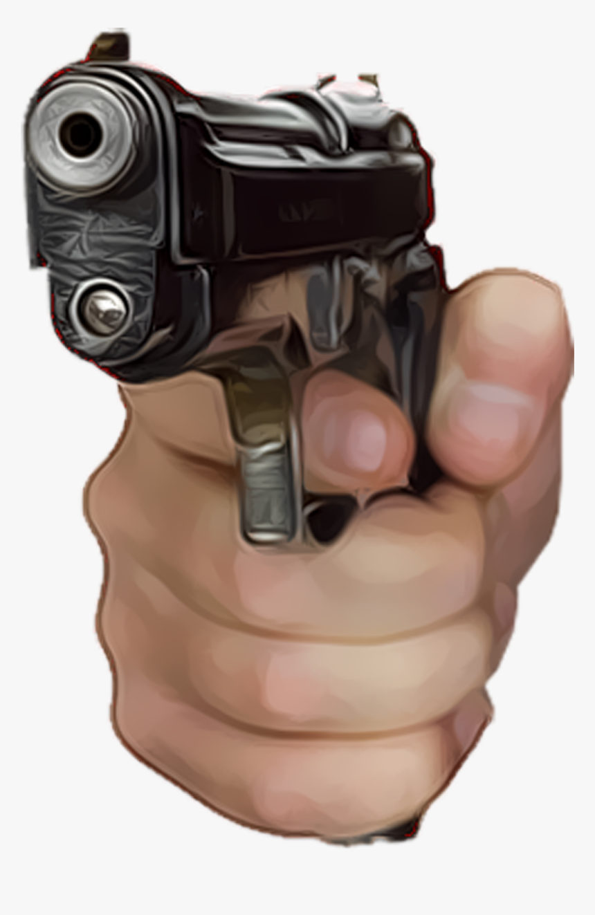 Pointing Gun Png - Hand Gun Png