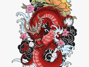 Japanese Dragon Tattoo Png