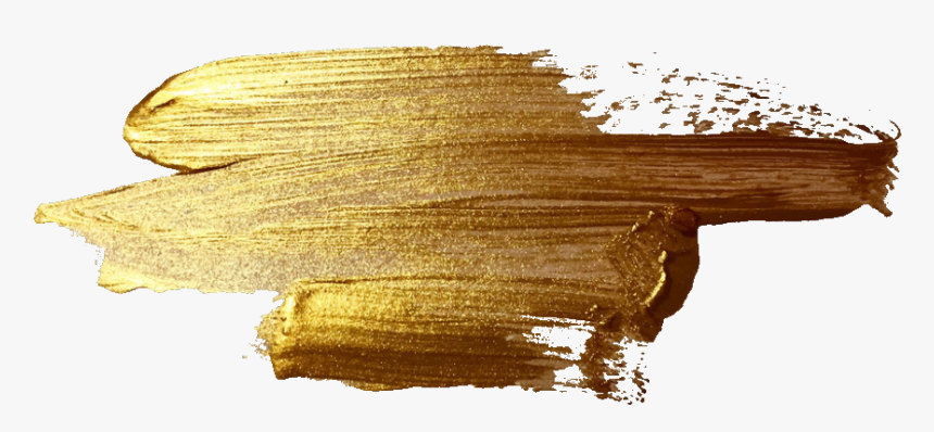 #sticker #stickers #gold #paint #paintbrush #metallic - Gold Paint Splatter Png