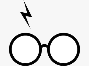 Harry Potter Glasses And Scar Clipart Transparent Png - Harry Potter Glasses Transparent