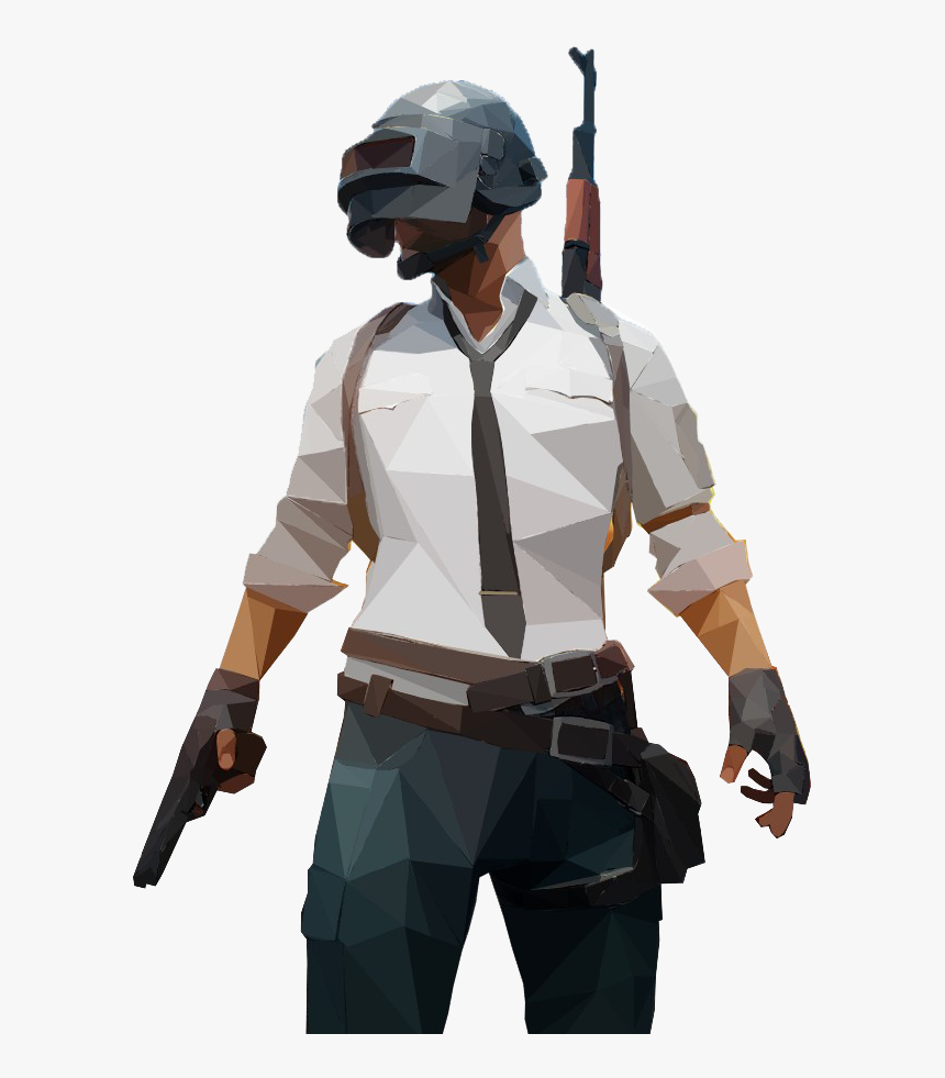Playerunknown S Battlegrounds Png Free Background - Pubg Player