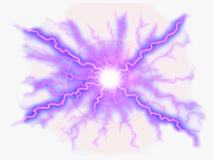 #electric #lightning #ball #magic #purple - Purple Light Effects Png