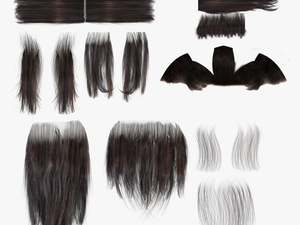 Hair Texture Png - Alpha Transparent Hair Texture