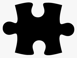 Black Puzzle Piece Png