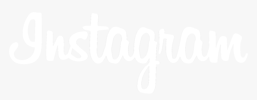Instagram Text Logo Png White