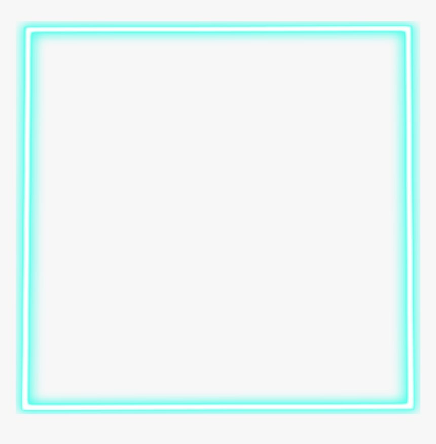 #light #neon #square #frame - Paper Product