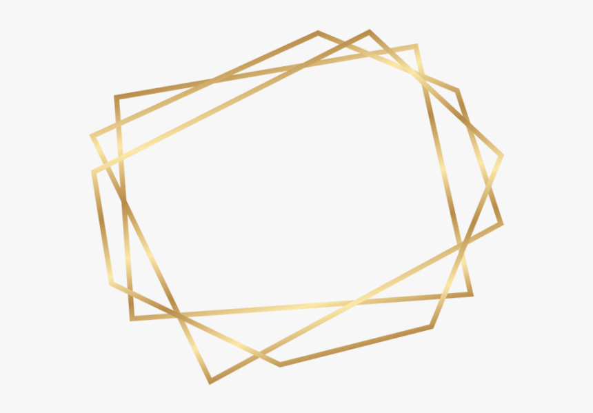 #geometric #frame #border #gold 