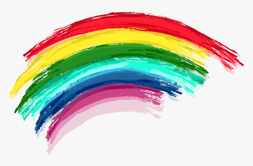 Rainbow Background Png - Transpa
