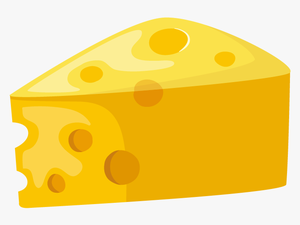 Cheese Vector Melted - Transparent Background Cheese Cartoon Png