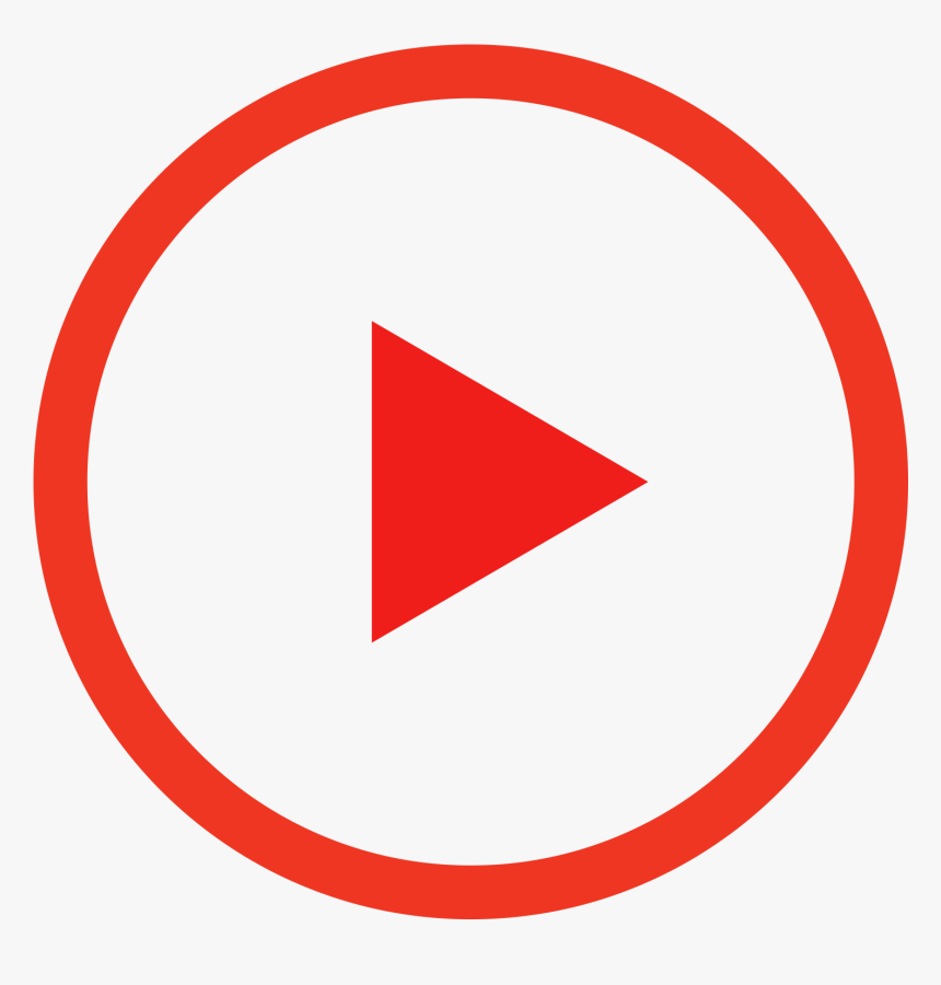 Video Play Button - Play Button Png Red