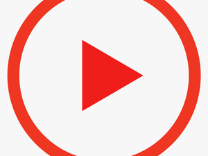 Video Play Button - Play Button Png Red