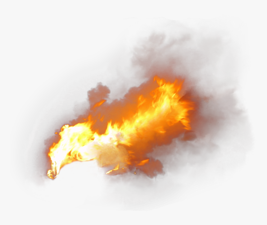 Fire Flames Png - Fire And Smoke