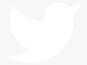 White Transparent Twitter Logo Clipart 
