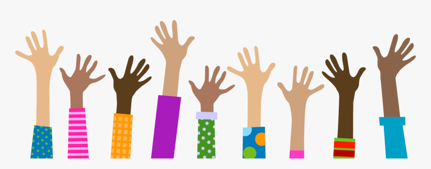 Raised Hands Png - Raised Hands No Background