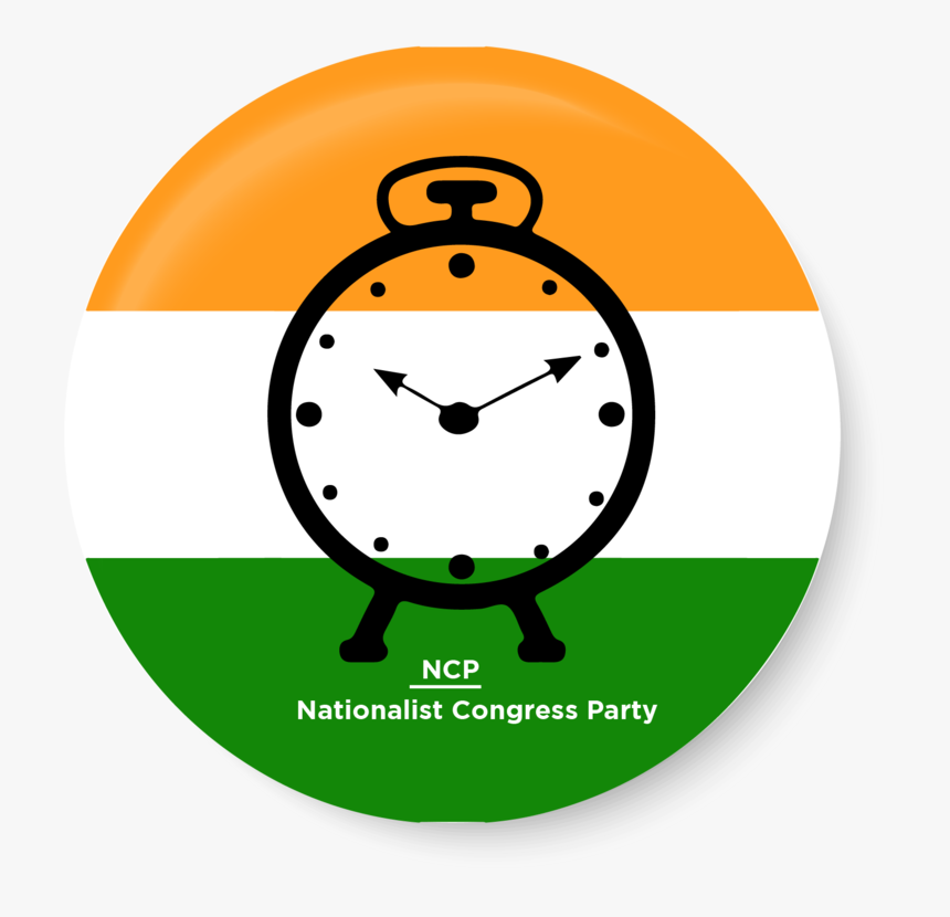 Transparent Congress Logo Png - Nationalist Congress Party Symbol