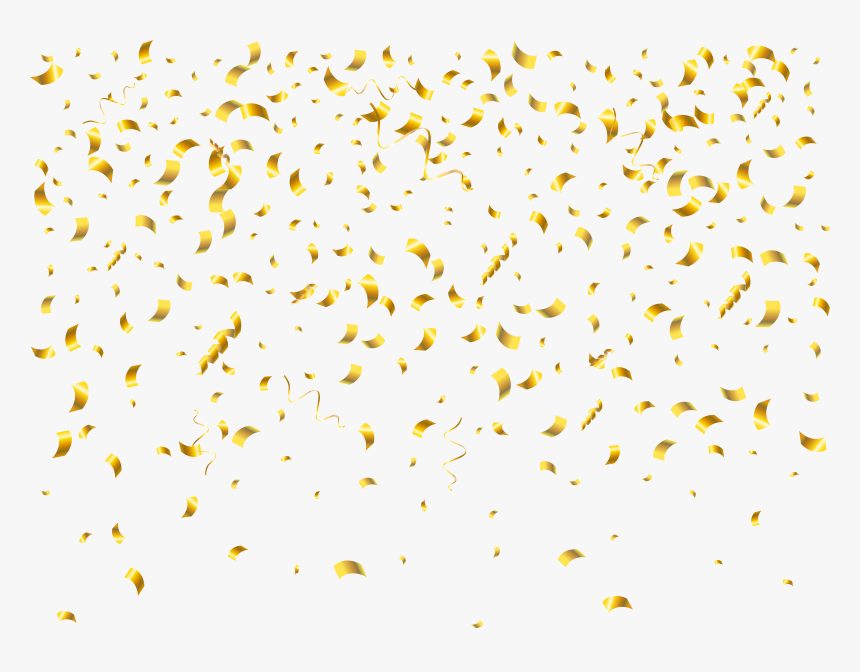 Transparent Apple Clipart Transparent Background - Gold Confetti Gif Png