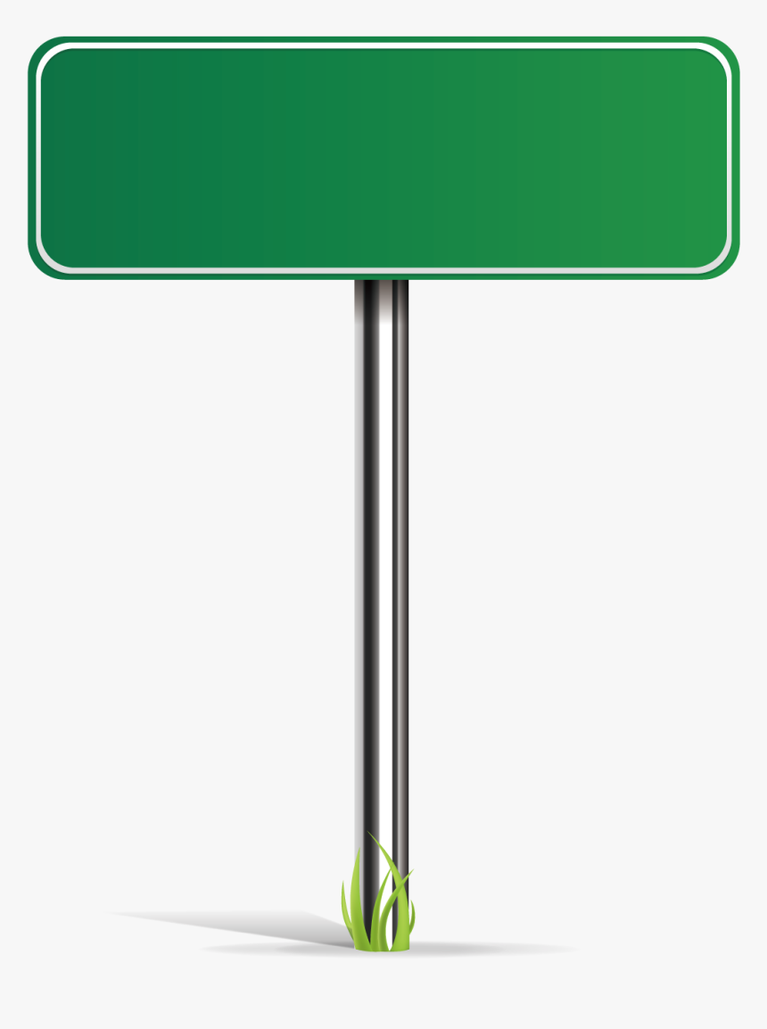 Vector Green Road Sign Png Downl