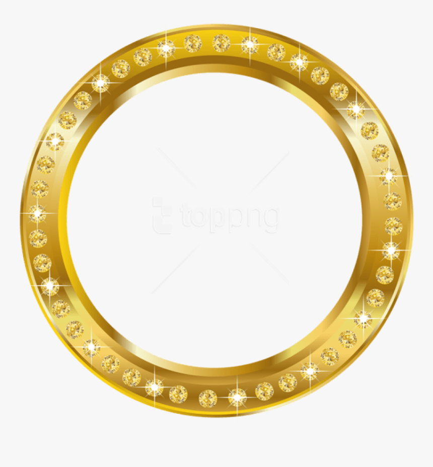 Gold Lace Border Png - Golden Ro