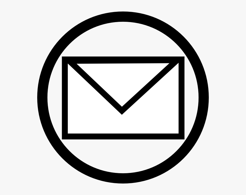 Black Email Logo Png - Logo E Ma