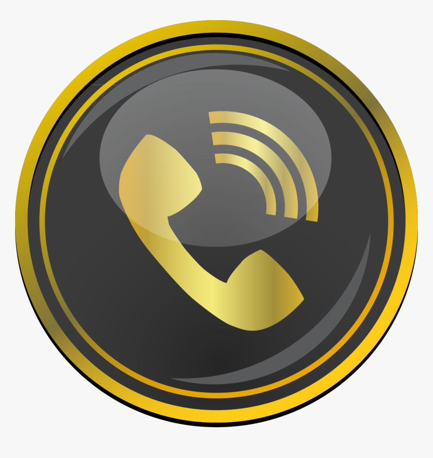Golden Phone Logo Png 