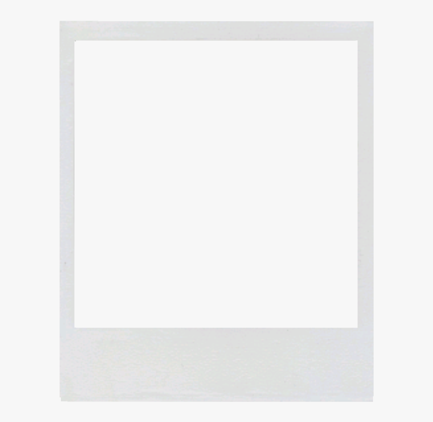 Transparent Polaroid Template Png - Polaroid Film Png Square