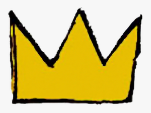 Transparent Basquiat Crown Png - Jean Michel Basquiat Crown Png