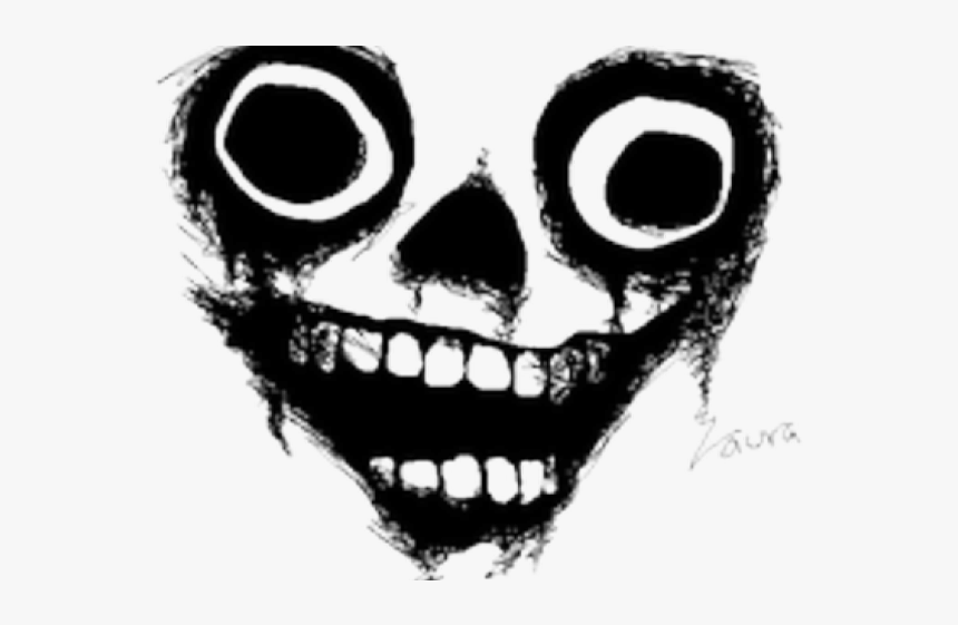 Creepy Clipart Smile Man - Scary Roblox Face