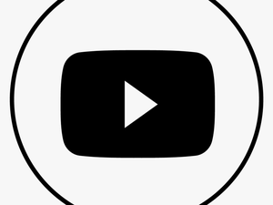 Youtube Icon Logo White Transparent 