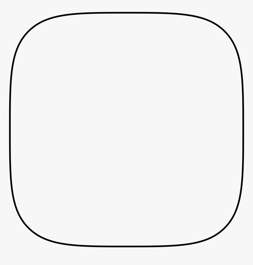 Rounded Corner Rectangle Png