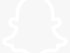 Snapchat Logo Png White - White Snapchat Logo Png